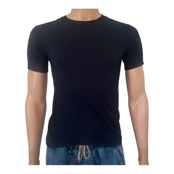 G George casual basic T-shirt Men  X Small navy blue round neck short sleeves - Picture 1 of 8